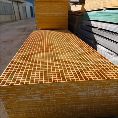 湖州玻璃鋼格柵蓋板化工廠平臺(tái)拉擠格柵